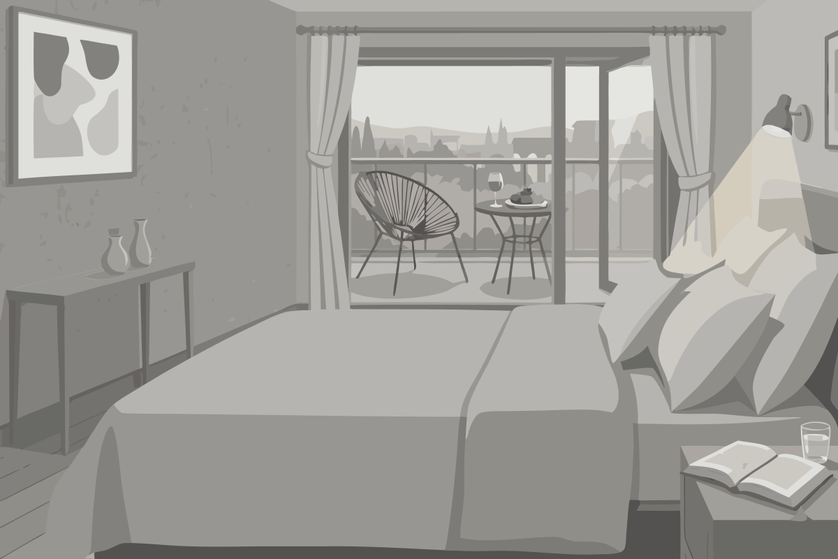 Room with Two Queen Beds - Non-Smoking